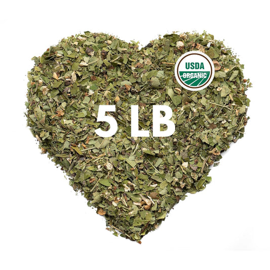 Organic Hawthorn Leaf and Flower Tea - 5 LB - Zhivana Organics