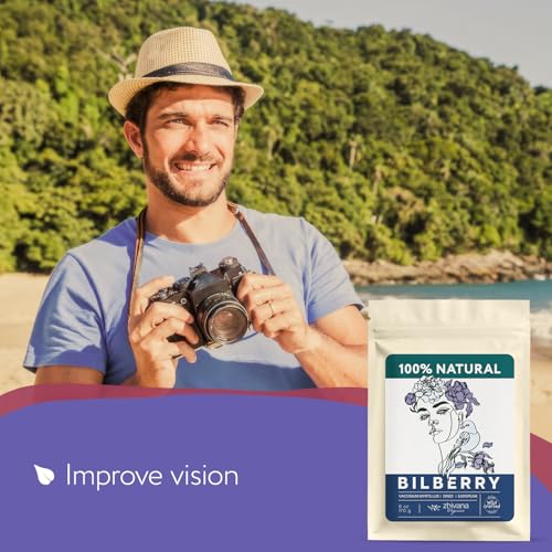 Wild Bilberry Dried Fruits, Bilberry tea – 4 oz - Zhivana Organics