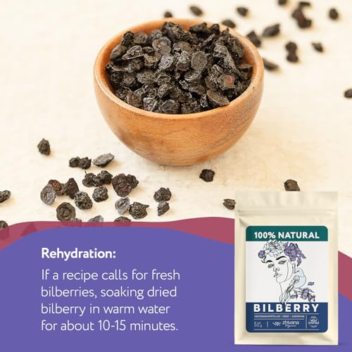 Wild Bilberry Dried Fruits, Bilberry tea  – 4 ounces