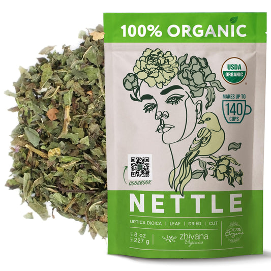 Organic Nettle Leaf Dried Cut & Sifted - 8 oz