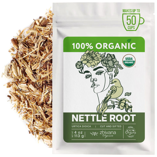 Organic Stinging Nettle Root Tea - 4 oz