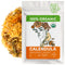 Organic Calendula Flowers for Natural Healing & Renewal – Calendula Herb for Herbal Use & Skin Health – Marigold Flower Tea - Flor de Caléndula Orgánica (2oz.) - Zhivana Organics
