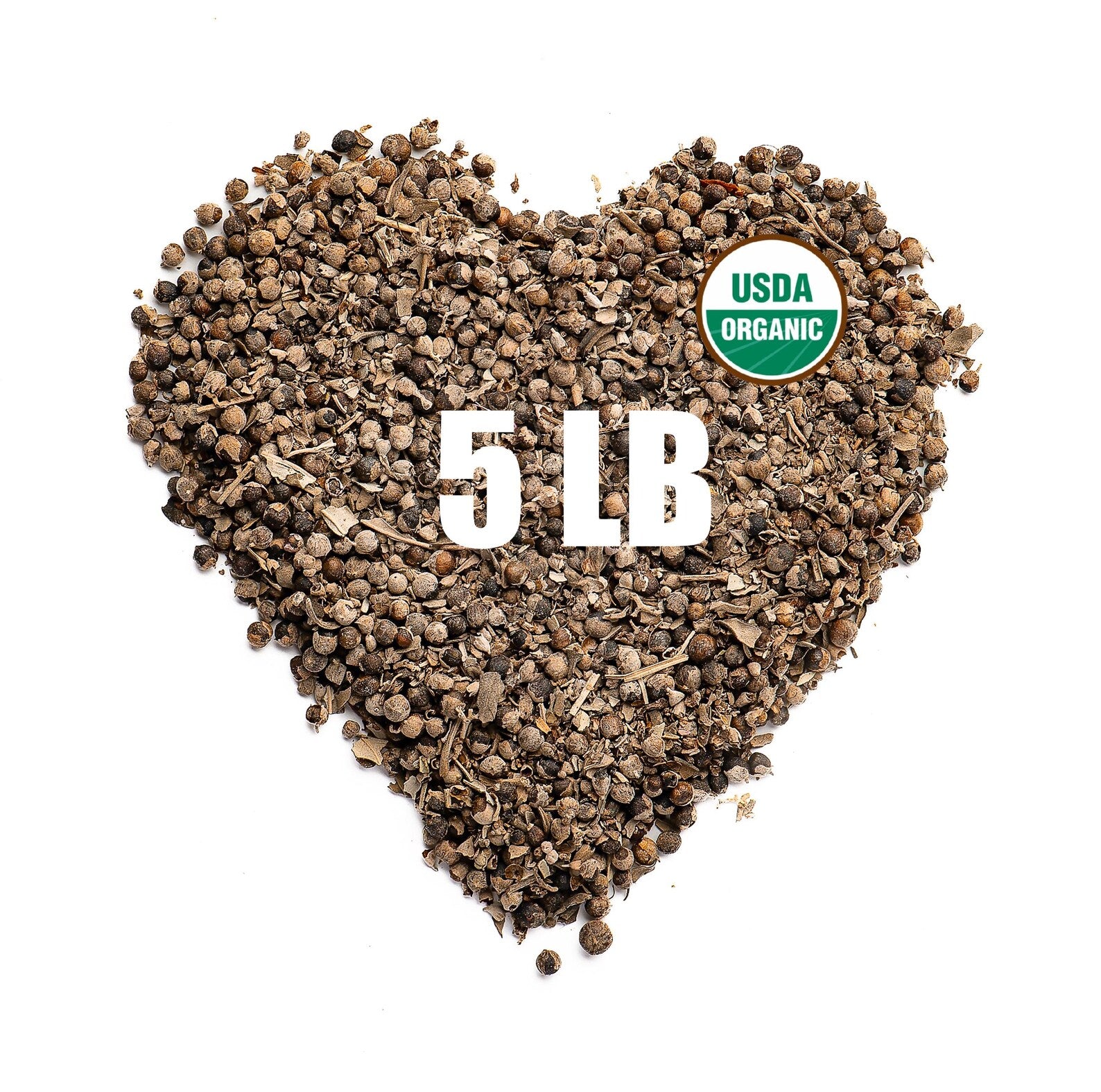 Organic Chasteberry (Vitex agnus-castus) – 5 lb Bulk - Zhivana Organics