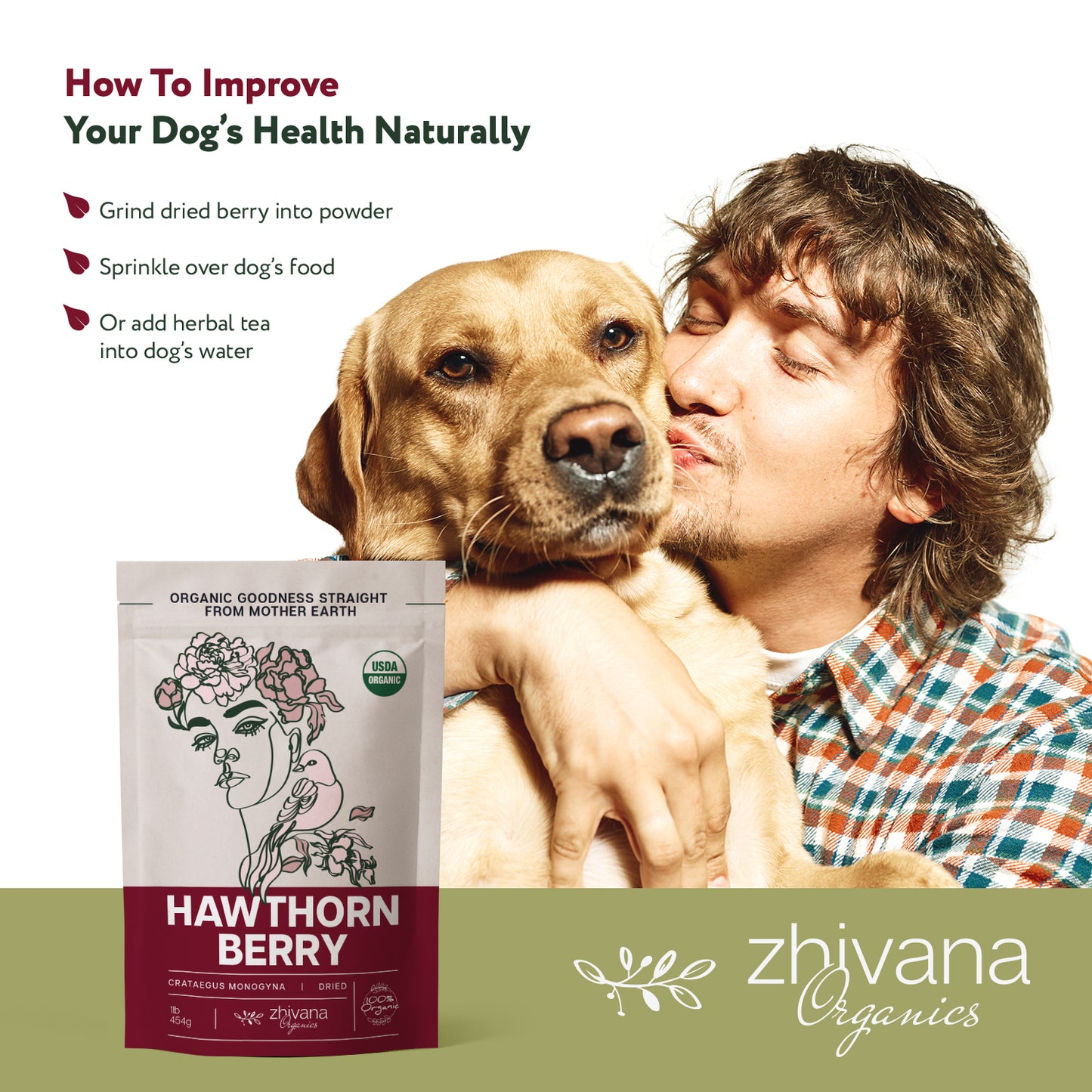 Hawthorn Berry Dried - Zhivana Organics