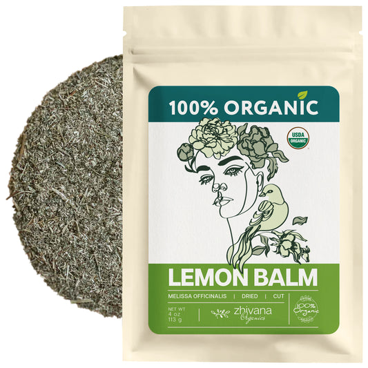 Organic Lemon Balm Tea - 4 ounces