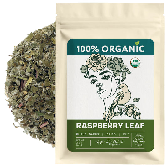 Organic Red Raspberry Leaf Tea Organic - 2 Ounces