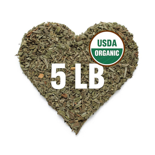 Organic Sage Leaf (Salvia officinalis) – 5 lb Bulk - Zhivana Organics